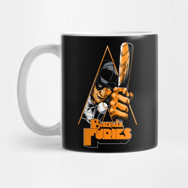 Baseball Furies - Clockwork Orange - Cult Movie by Nemons